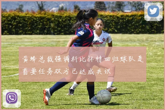 黄蜂总裁强调科比怀特回归球队是首要任务双方已达成共识